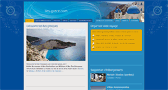 Desktop Screenshot of iles-grece.com